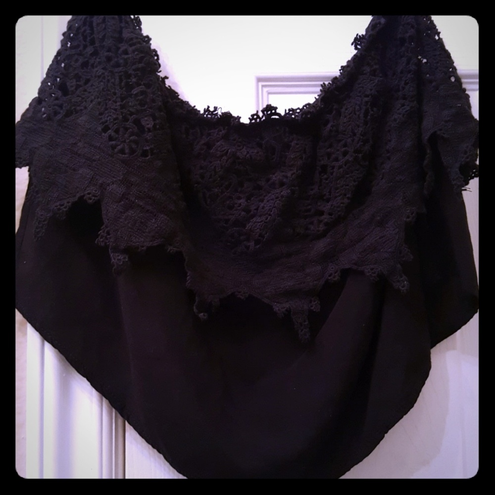 Black Crop Top